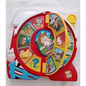 VTG Mattel See N Say 2 pages The Farmer Says Little People Barnyard 2003